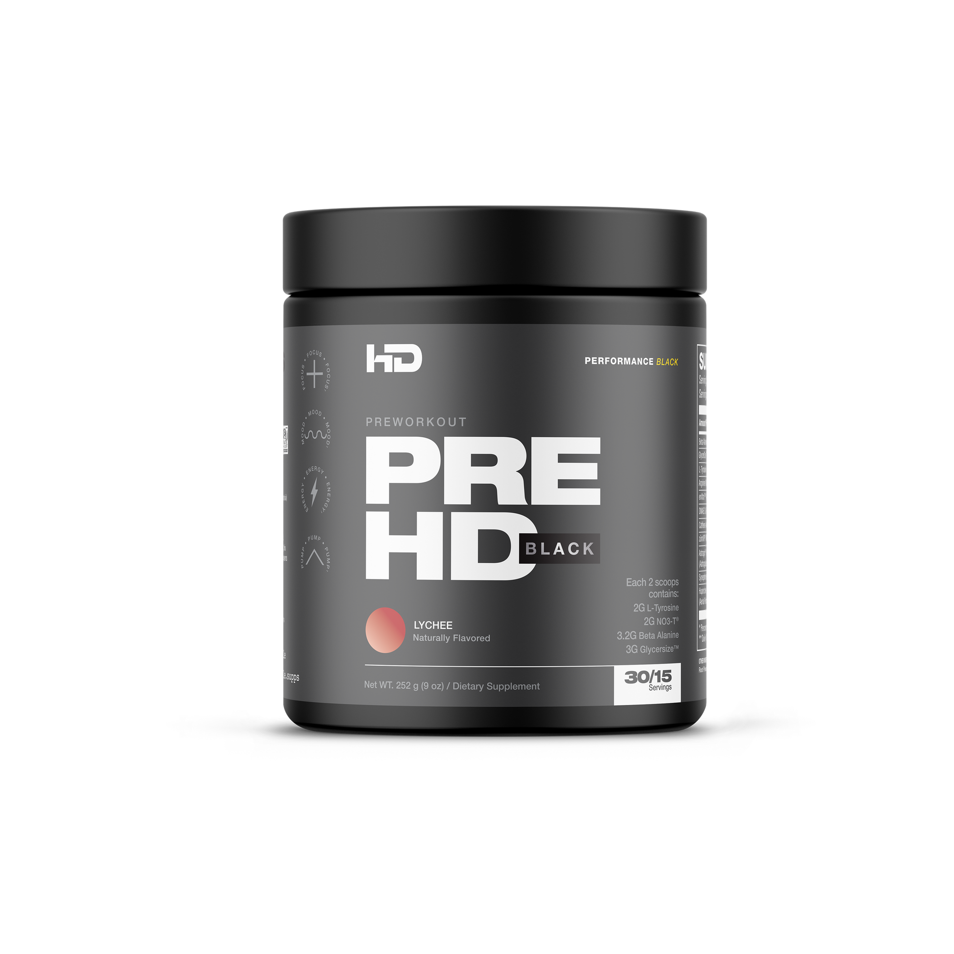 PreHD Black - HD Muscle UK