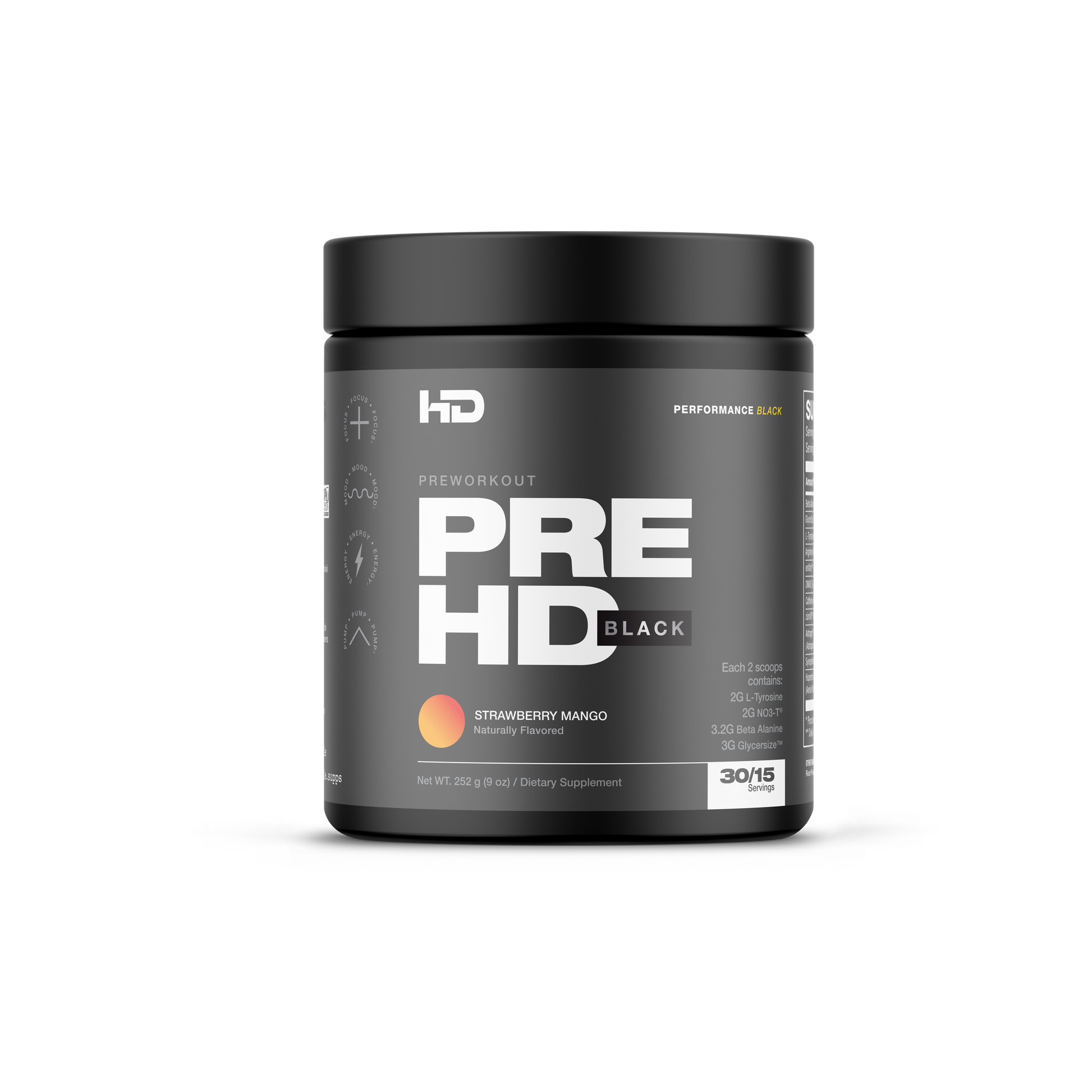 PreHD Black - HD Muscle UK